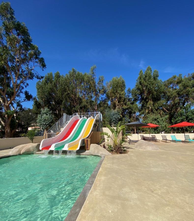 Le Camping De La Plage Aregno ภายนอก รูปภาพ