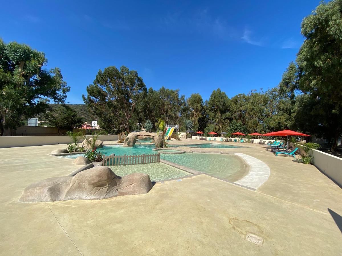 Le Camping De La Plage Aregno ภายนอก รูปภาพ