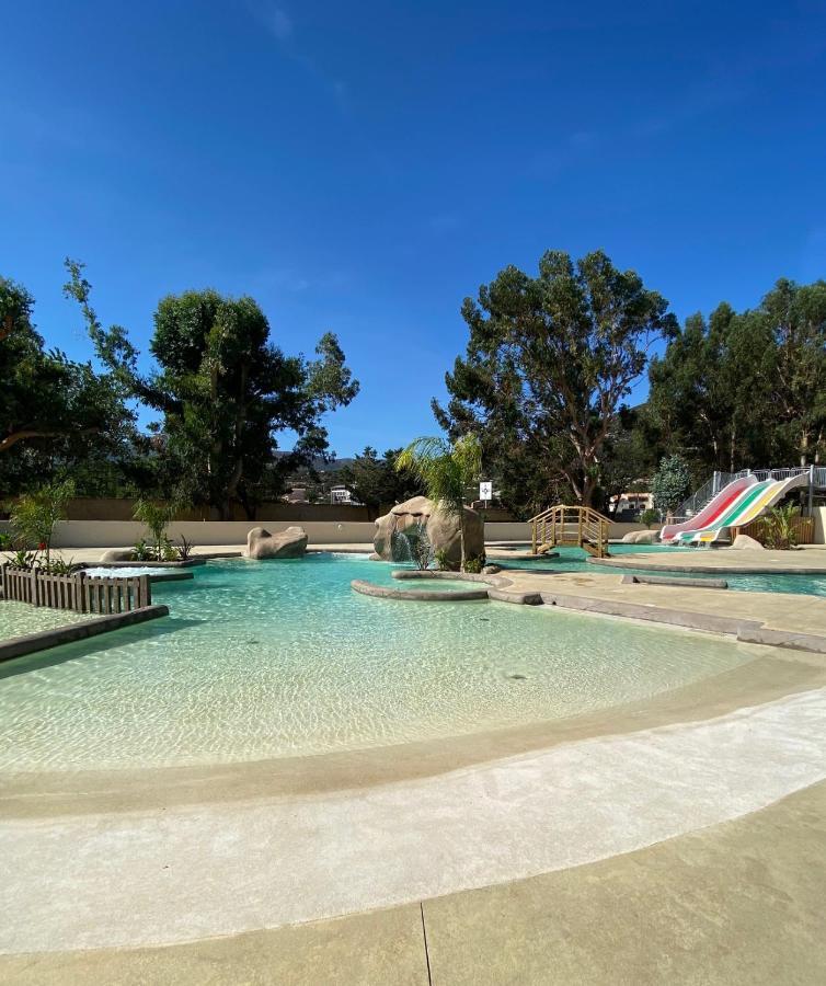 Le Camping De La Plage Aregno ภายนอก รูปภาพ