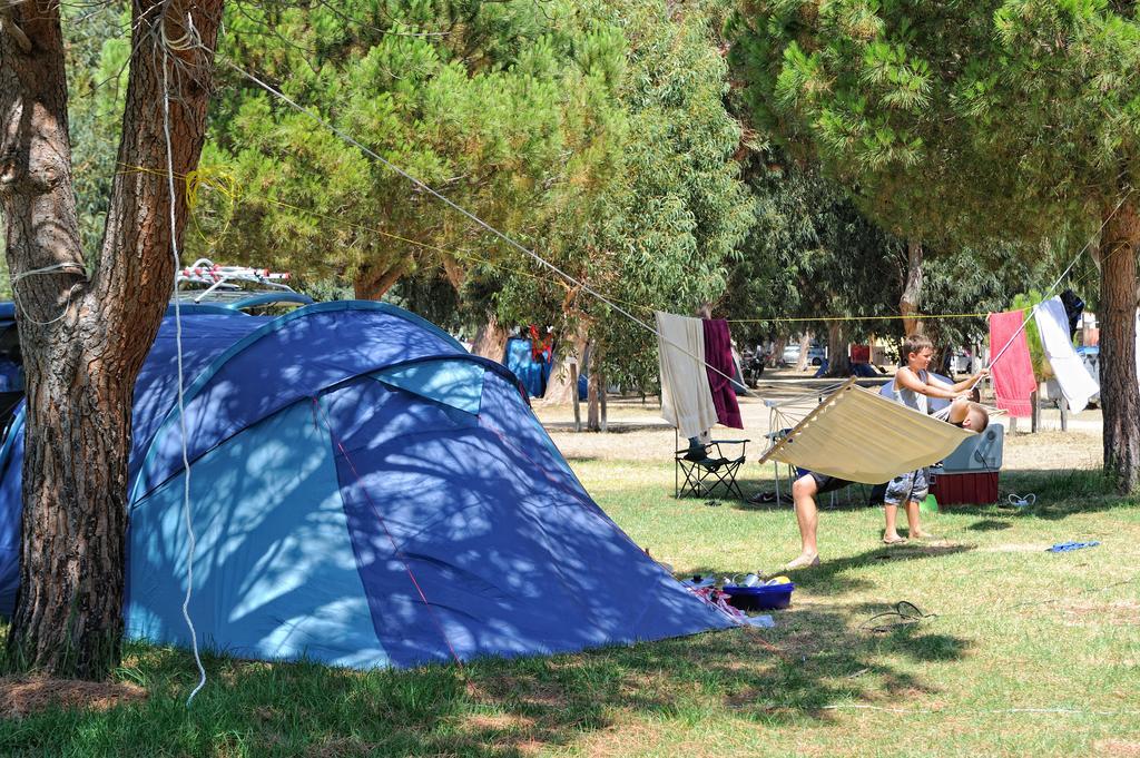 Le Camping De La Plage Aregno ภายนอก รูปภาพ