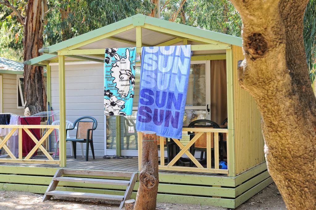 Le Camping De La Plage Aregno ภายนอก รูปภาพ